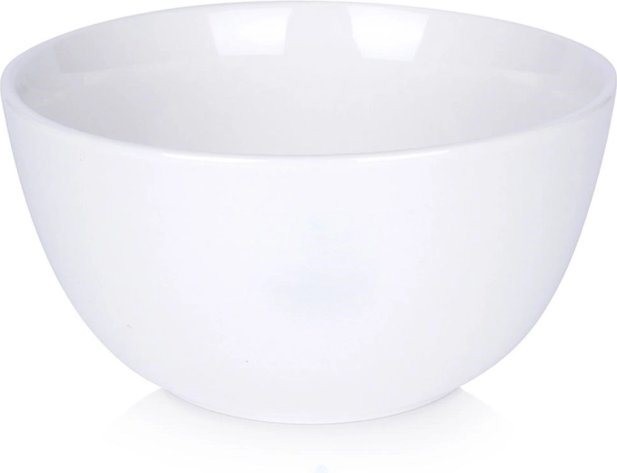 Bela porcelanasta skleda 16 cm 950 ml