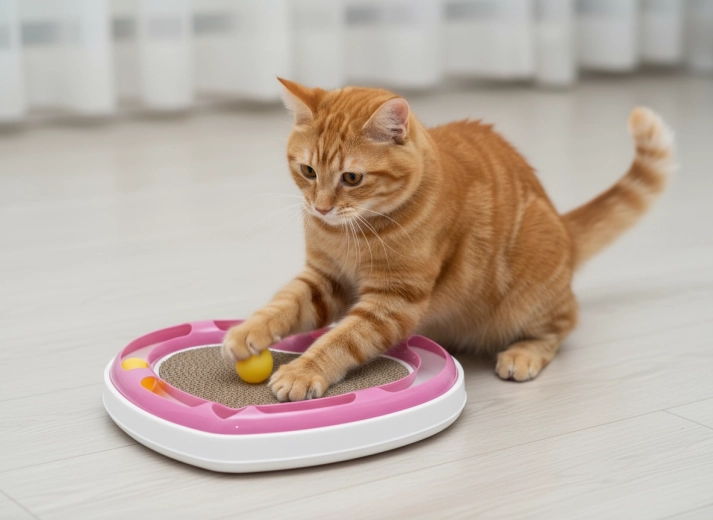 Interaktivna tirnica z žogicami