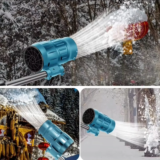 Akumulatorski vrtni pihalnik za listje s pregibnim ročajem, 2× 3000 mAh