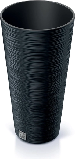 cvetlični lonec furu slim 30 cm antracit