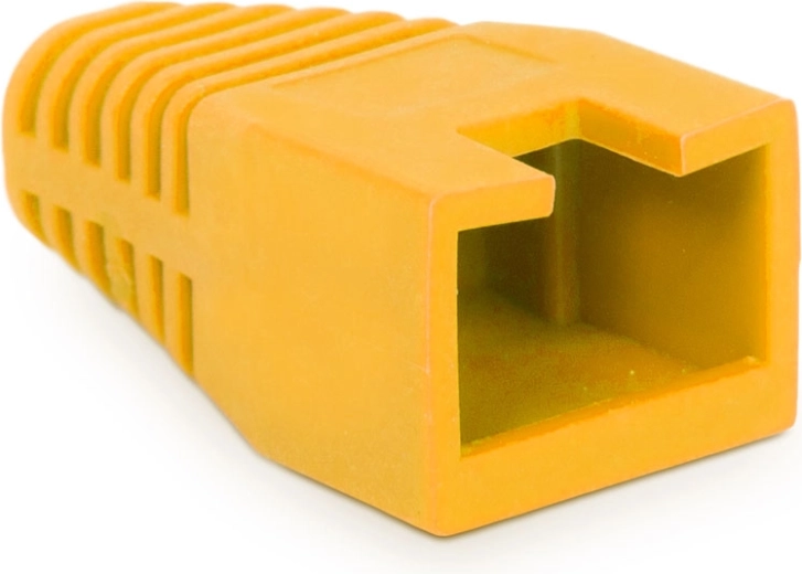 Cable Strain Relief Boot 8P8C - 100 pcs – Yellow