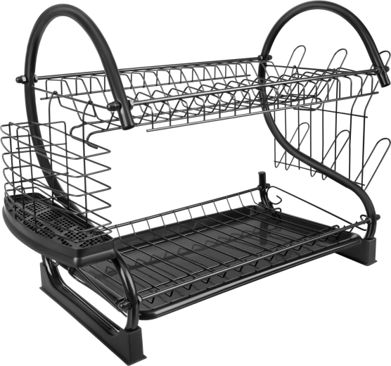 Two-Tier Dish Drying Rack Zortiva