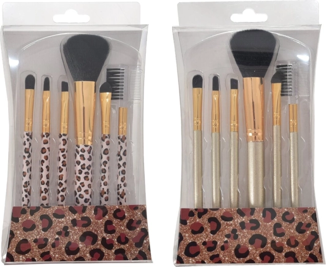 Set čopičev za ličenje Wild 6 kos