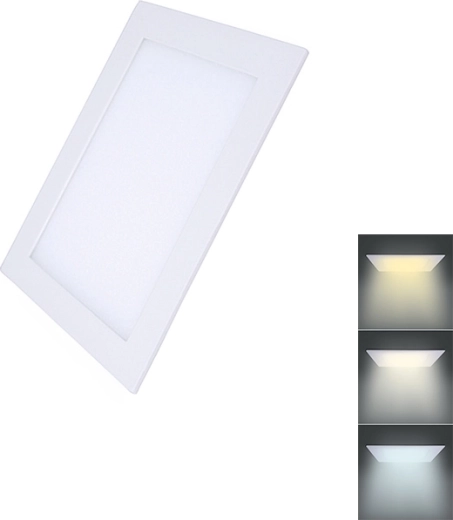Solight LED mini panel CCT za spuščen strop kvadraten 6 W