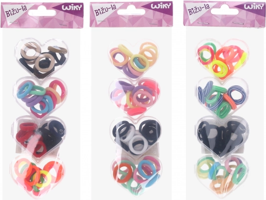 Set za lase – 48 elastik