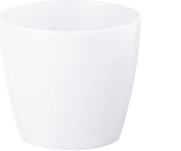 Okrasna podstavna skleda Magnolia 15,5 cm bela