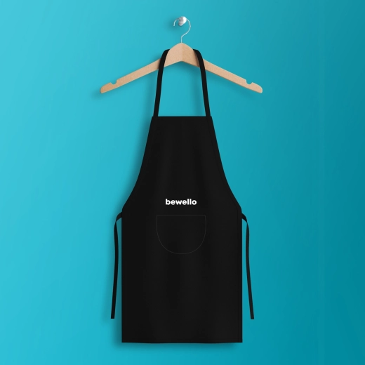 Black Kitchen Apron