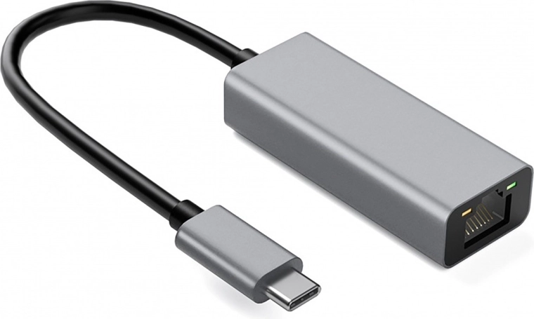 Aluminijasti adapter USB‑C na RJ45 Gigabit