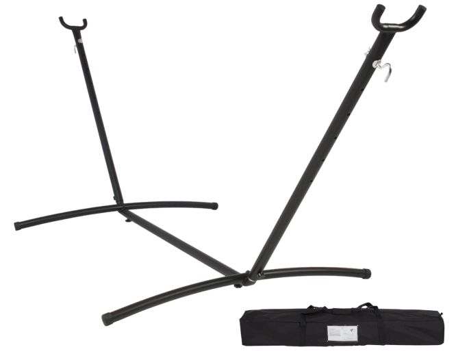 Kovinsko stojalo za visečo mrežo 260 × 107 × 100 cm