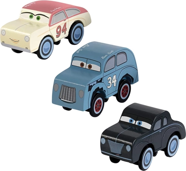 KidKraft Disney Auta c Komplet 3 lesenih dirka2.