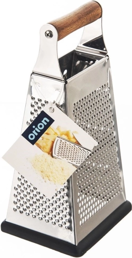 Vzdržljivo nerjavno jeklo in udoben lesen ročaj