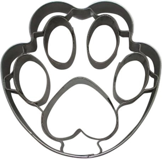 Modelček za piškote – tačka, 6 cm nerjaveče jeklo