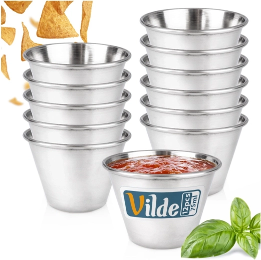 Komplet 12 posodic za dip (75 ml)