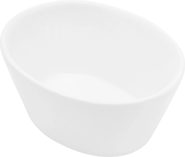 Porcelanasta ovalna skledica 10 cm 100 ml kremna