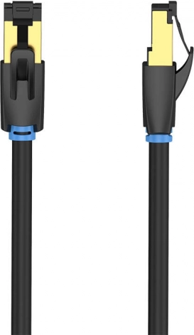 Omrežni kabel CAT8 SFTP Vention IKABK RJ45 Ethernet 40Gbps 8 m črn