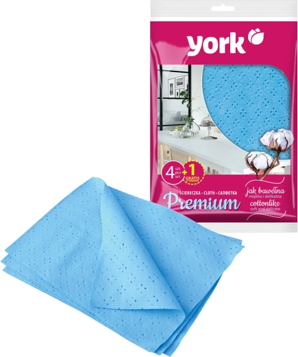 Premium viskozna krpa za prah 35 × 50 cm, 5 kos