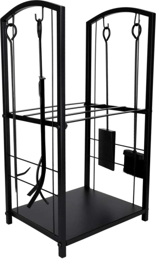 Celoten komplet kaminskega orodja na dosegu roke