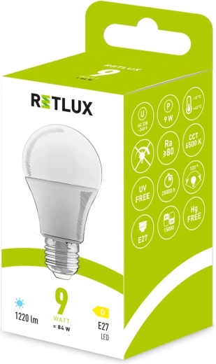 Energy-saving replacement for a conventional bulb