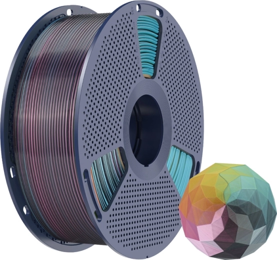 Multi Color multicolor effect in a single filament