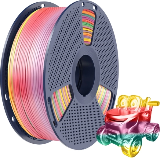 Rainbow transition without changing filament