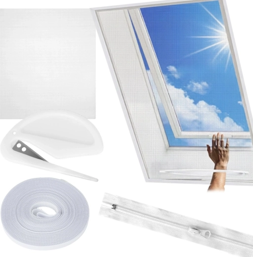 Bela strešna mreža proti insektom 140 × 120 cm Vilde