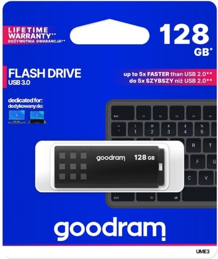 Pendrive GOODRAM UME3 128GB USB 3.0 črn