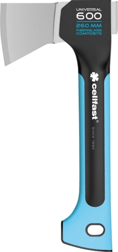 Univerzalna sekira Energo 600 g z ročajem iz steklenih vlaken CELLFAST