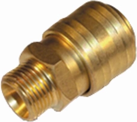 Hitrospojka z zunanjim navojem 1/2" iz medenine