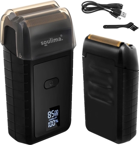 Električni brivnik SOULIMA z LED-zaslonom in USB‑C