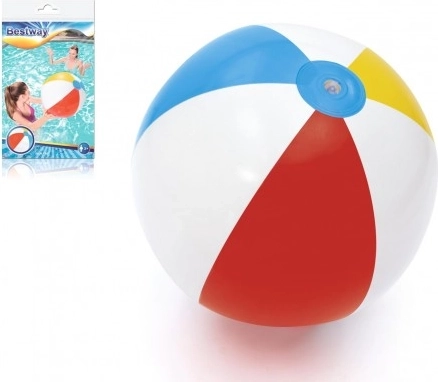 Napenljiva plažna žoga BESTWAY 51 cm – klasična večbarvna