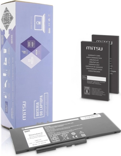 Baterija za Dell Latitude E5470/E5570 6000 mAh 7,4–7,6 V