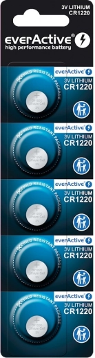 Litijeve baterije CR1220 5 kosov