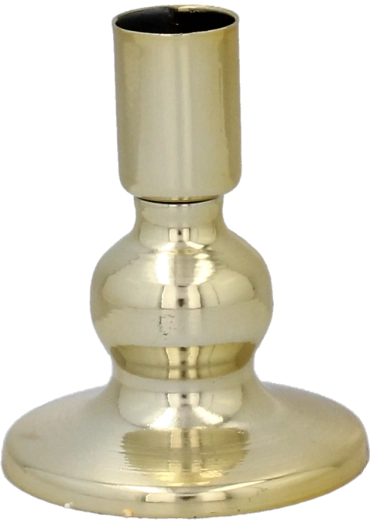 Kovinski minimalistični svečnik za čajne svečke, črn 7 × 7 × 9 cm