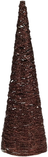 Glittery natural decoration