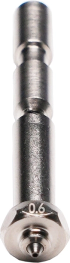 Višja hitrost zaradi premera 0,6 mm