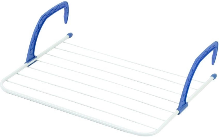 Viseči kovinski sušilnik za perilo 7 m, nosilnost 10 kg