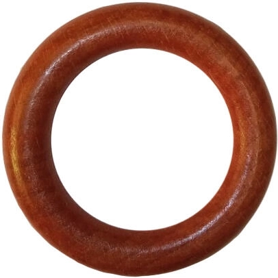 Leseni viseči obroči s kavljem češnja (10 kosov)