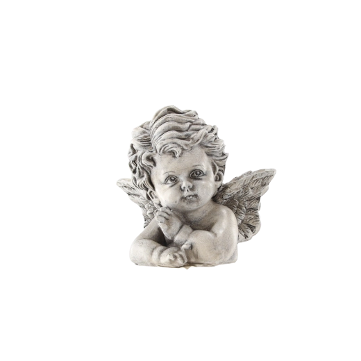 Pietetna figurica angelčka za na grob - 1 kos