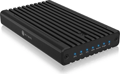 ICY BOX IB-2817MCL-C31 postaja za 2× NVMe SSD s funkcijo kloniranja