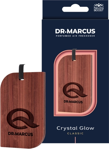 Dr. Marcus Premium Wood Classic Crystal Glow Car Air Freshener