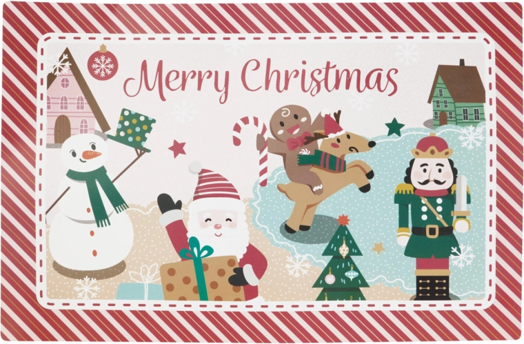 Božični plastični pogrinjek 43,5 × 28,5 cm