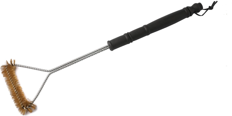 Krtača za čiščenje žara 53 cm s plastičnim ročajem