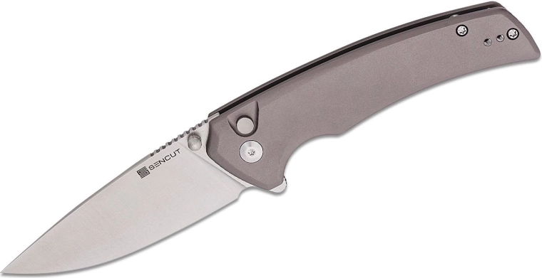 D2 tool steel blade with a satin finish