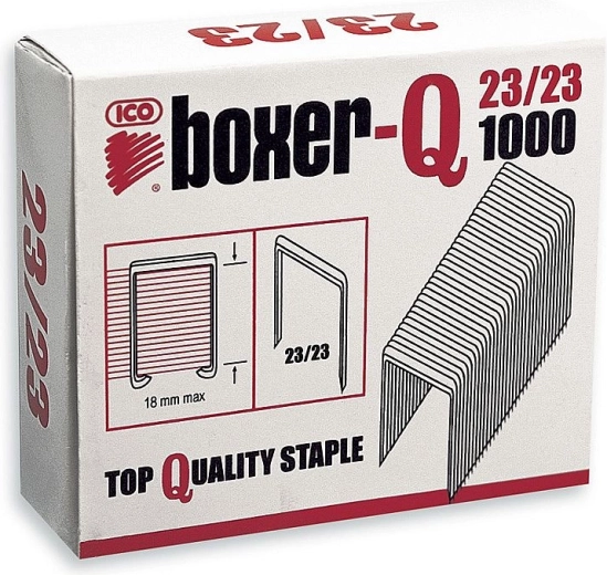 Spone za spenjanje 23/23, pocinkane, 1000 kos