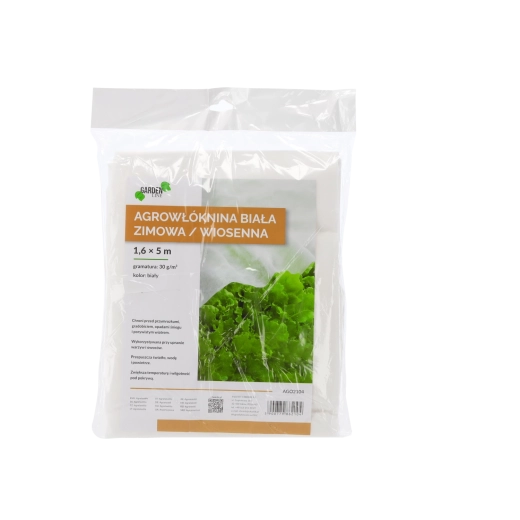 Zimska in spomladanska agrotekstilija bela 30 g/m² 1,6 × 5 m
