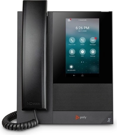 Poly CCX 400 SIP telefon s podporo PoE