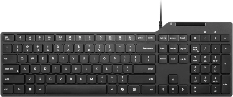 Lenovo žična tipkovnica USB-A z bralnikom pametnih kartic 5000