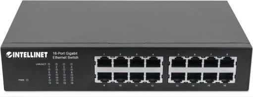 Intellinet 16‑vratno gigabitno Ethernet stikalo