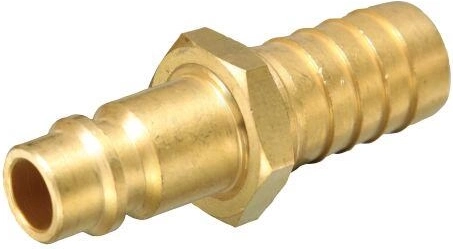 Adapter za hitri spoj 1/4" – 6 mm, medenina