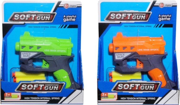 Plastična pištola na pene izstrelke za otroke